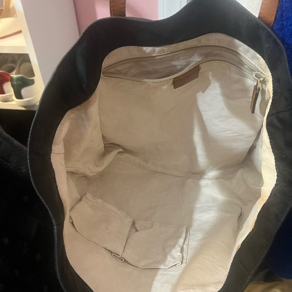 Gucci Black Tote with Brown Accents - Picture 2 of 8